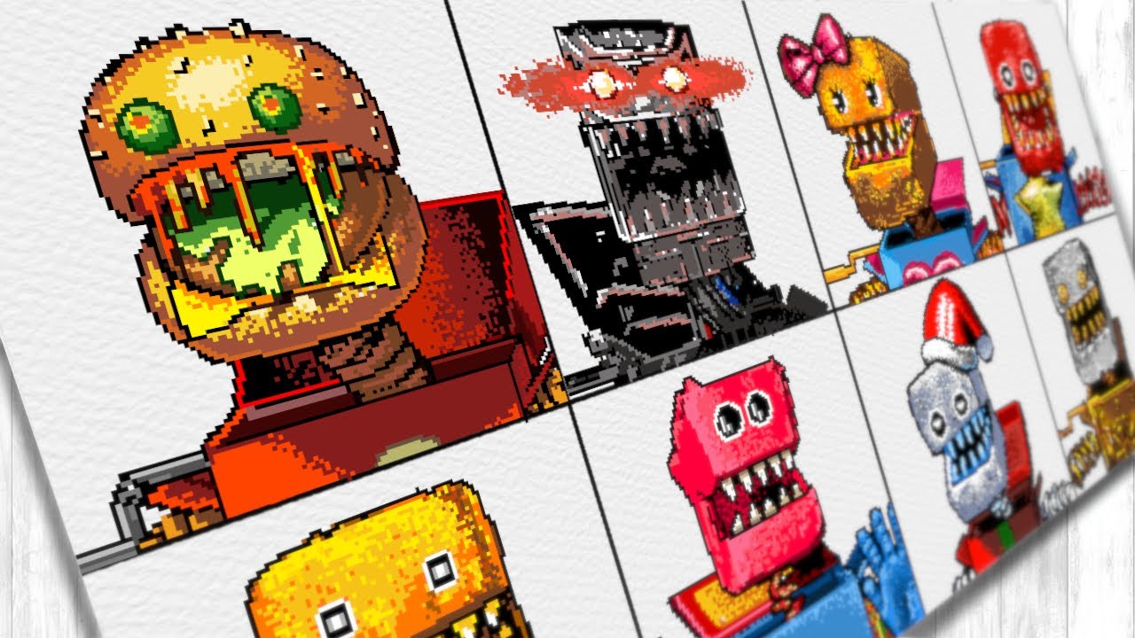 Project Playtime - All Boxy Boo Skins : Boxy She Boo, Boxy BRR