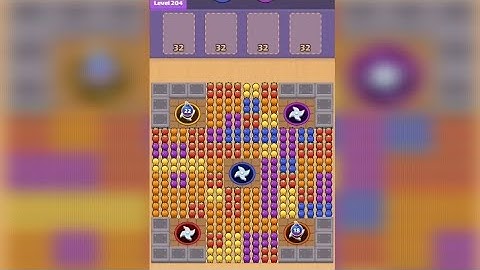Fruit Hole Level 204 Hard Walkthrough Solution 