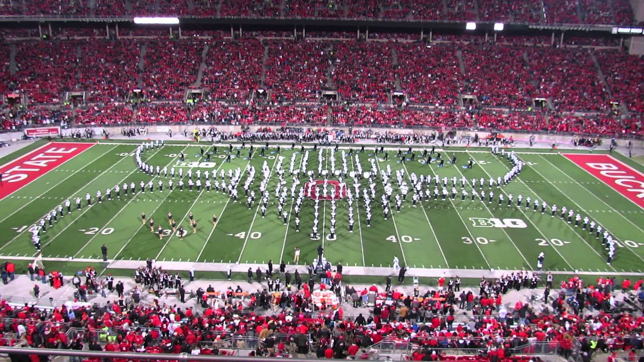 Ohio State Marching Band Penn State Blue Band  Halftime Show 10 26 2013 OSU vs Penn State - YouTube