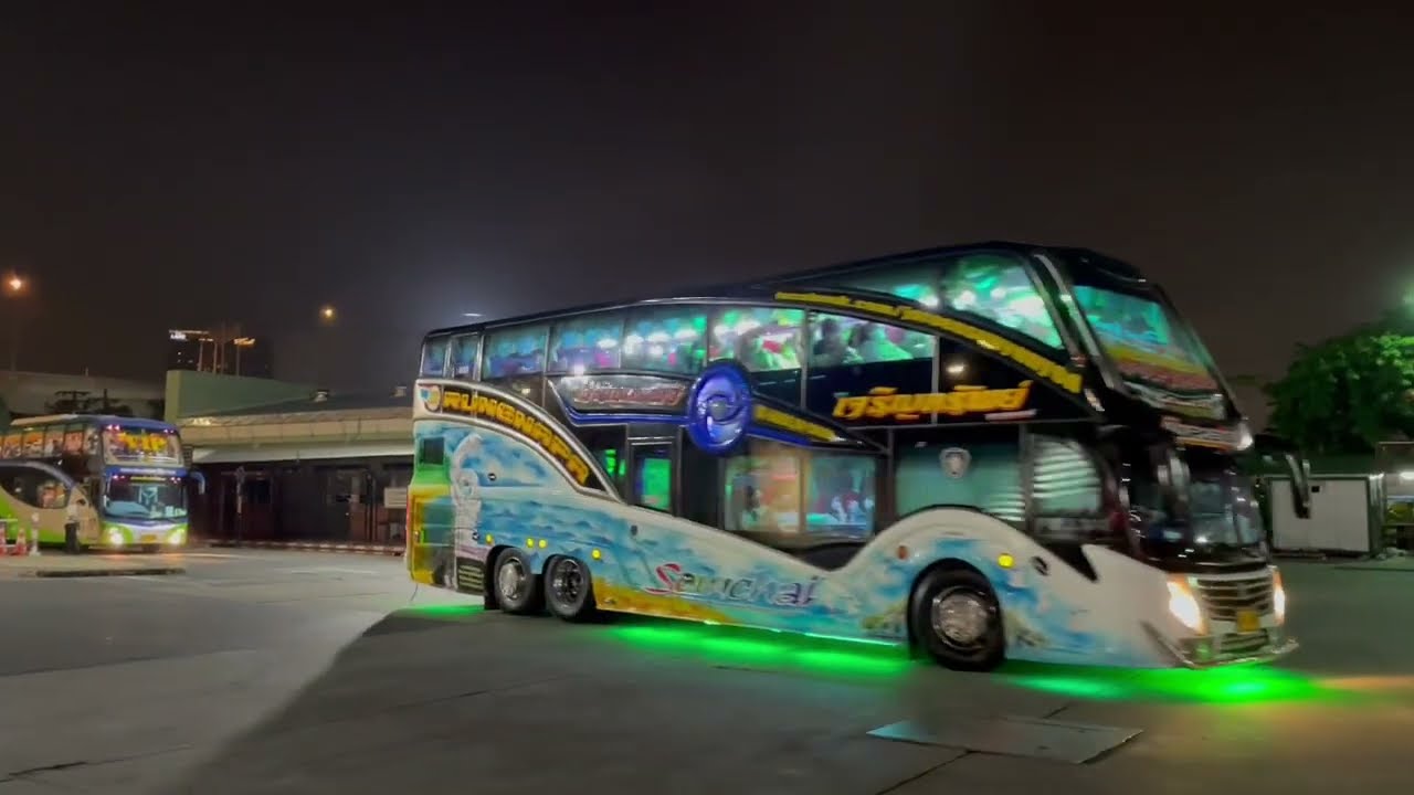 บรรยากาศรถทัวร์หมอชิต ช่วงเทศกาลสงกรานต์ ปี 2565/2022 PART 4 #รถทัวร์ #สงกรานต์ #หมอชิต