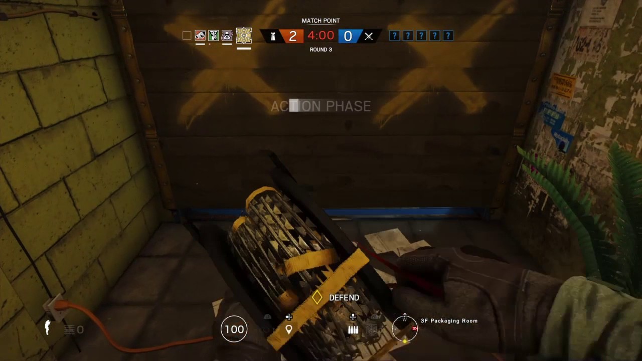 R6 Clutch 1v4 - YouTube