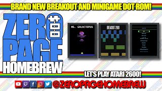 Ms. Galactopus, Breakout 2000, Dot (Minigames): ZeroPage Homebrew