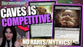 This ZERO RARE Cave deck beats up META DECKS!😱Budget Standard MTG Gameplay & Deck Tech