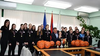 Gradonačelnik Zoran Adžić upriličio prijem za predstavnike Košarkaškog kluba 