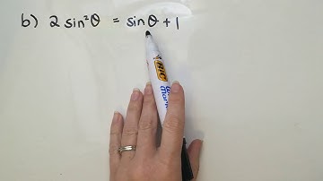 Grade 11 Trig Equations Part 5 Equations with Factorising