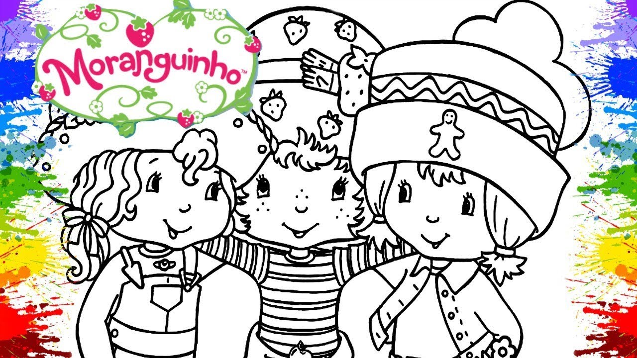 Moranguinho  Desenho moranguinho, Desenhos para colorir, Desenhos para  colorir disney