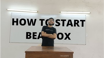 How To Start Beatboxing |  BEATBOX for Beginners || Beatbox Pathshala Ep1