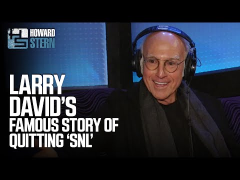 Larry David Tells the Famous Story of Him Quitting 