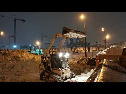 мини трактор погрузчик