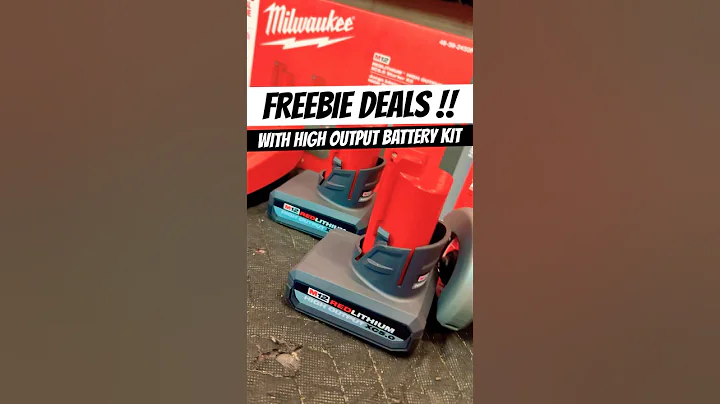 13 FREE Milwaukee Tool Deals with M12 High Output Battery Kit