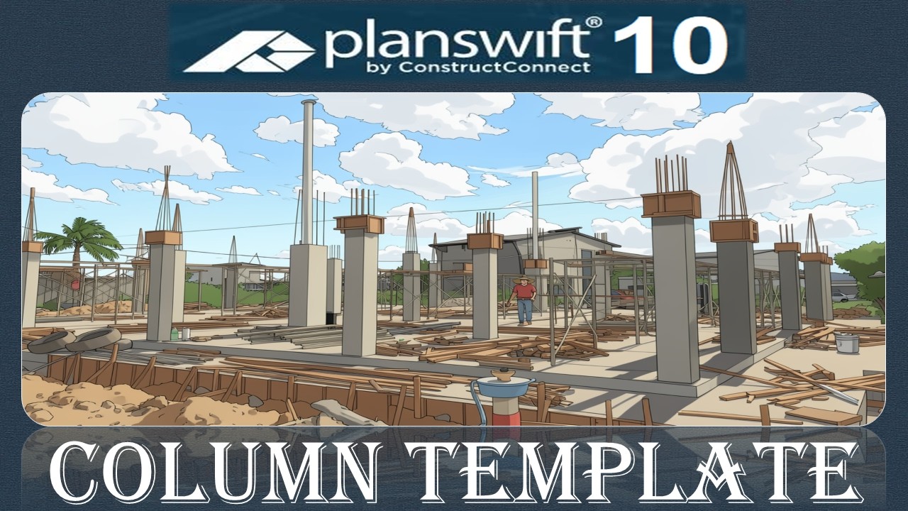 PlanSwift Column Template Tutorial | Step-by-Step - YouTube