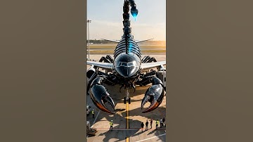 “Attack of the Scorpion Jet! 🦂✈️”  #airplane #aviation #aiart #plane  #aeroplane #shorts