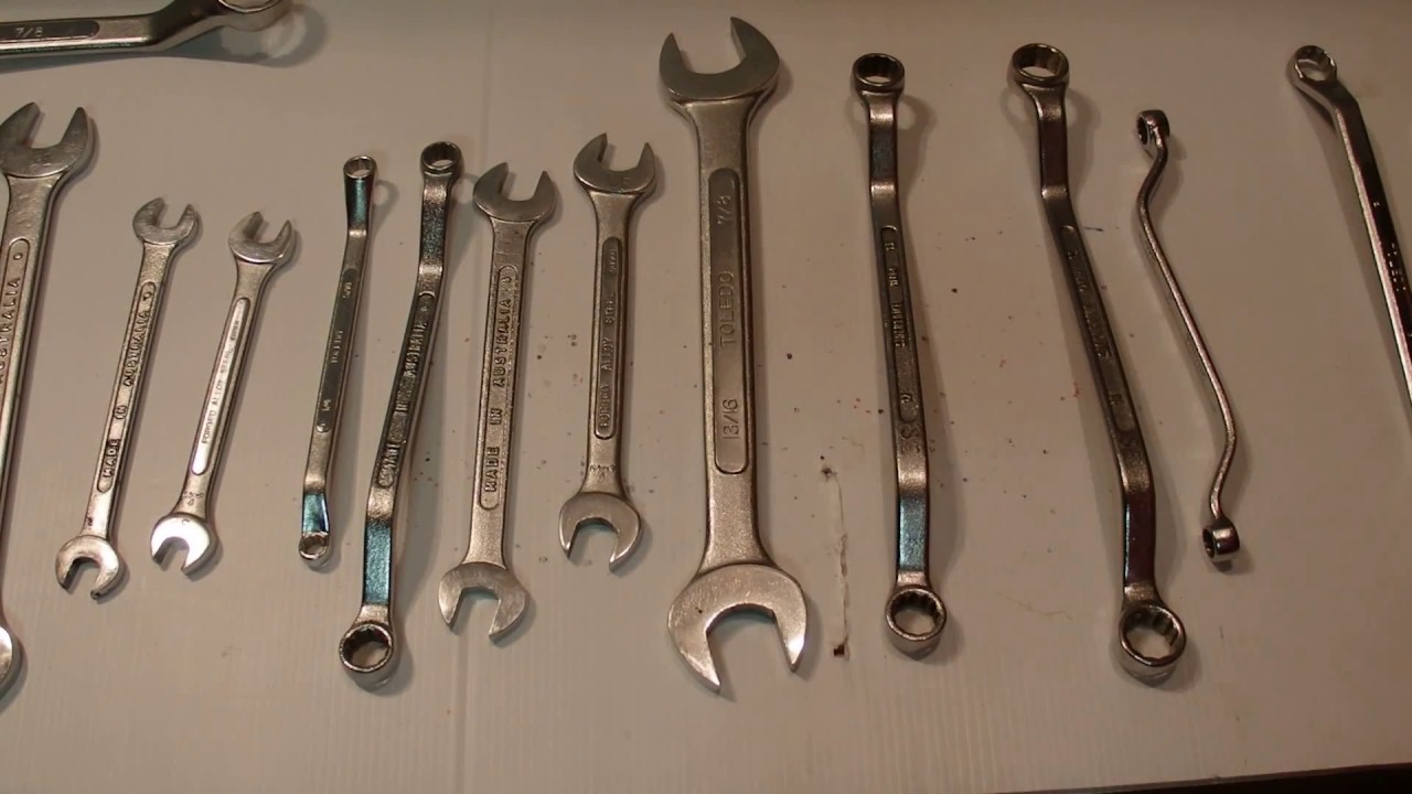 ASMR - Spanners / Wrenches - Australian Accent - Describing Each Spanner in a Quiet Whisper