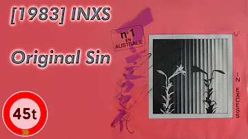 [1983] INXS - Original Sin #Maxi45T38