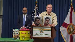 Fentanyl Bust Sheriff Grady Judd Press Conference