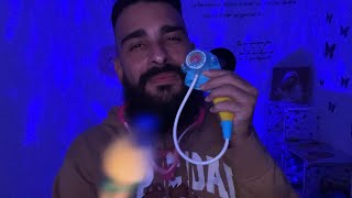 ASMR Cranial Nerve Exam (but with different visions) 👨🏽‍⚕️