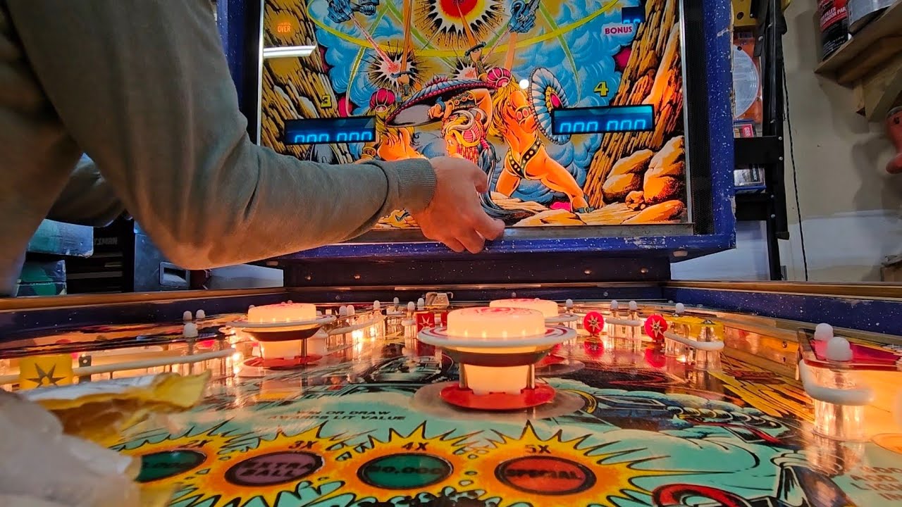 Pinball Machine Rom New Sound ROM for Gottlieb Time Line Pinball Machine - YouTube