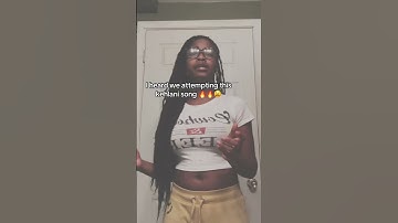 Thumbnail of In love with this song 😍😍😍😫 #shorts #kehlani #folded #trending #singer #tiktok #fyp