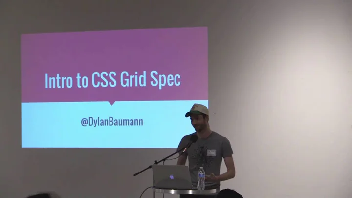 Dylan Baumann at BarCamp Omaha - Intro to CSS Grid