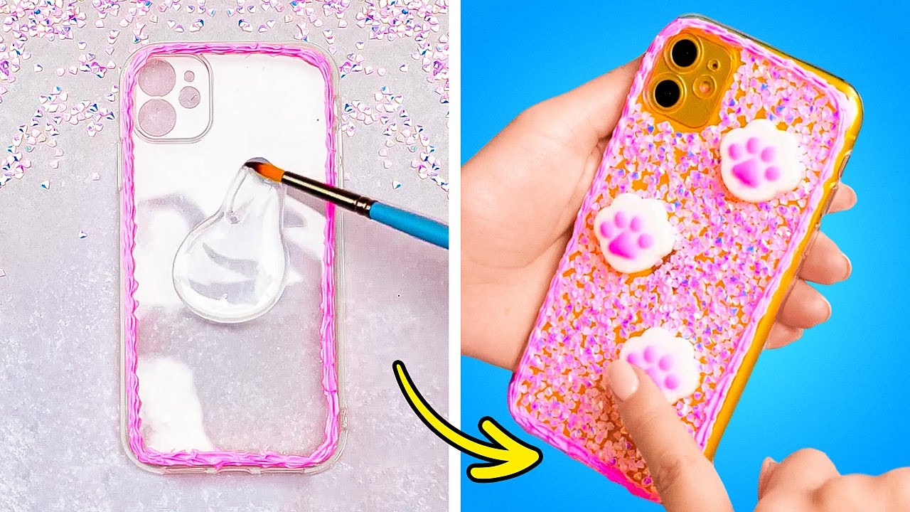 COOL DIY PHONE CASES IDEAS || How to Upgrade Your Phone