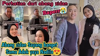 DETIK2 ABANG ZIDAN PERHATIAN SAMA ADEK YAYA SAYANG BANGET‼️MOMEN SWEET ROMANTIS BIKIN BAPER