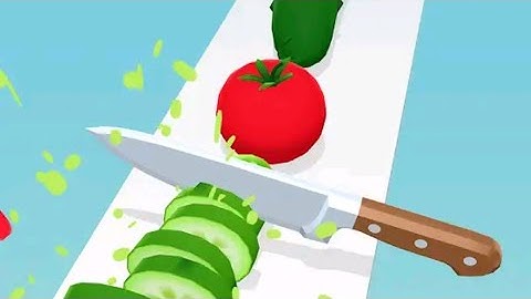 Perfect Slices MAX LEVEL 🌈🌆 Gameplay All Levels Walkthrough iOS, Android New Game