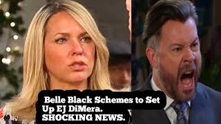 Belle Black Schemes to Set Up EJ DiMera #daysofourlives #spoilers