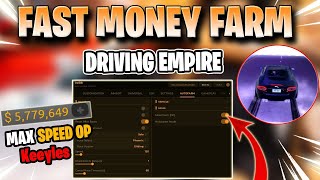 DRIVING EMPIRE SCRIPT *NO KEY* AUTO FARM MONEY, FAST SPEED, AUTO RACE &amp; MORE! ✅🏎️