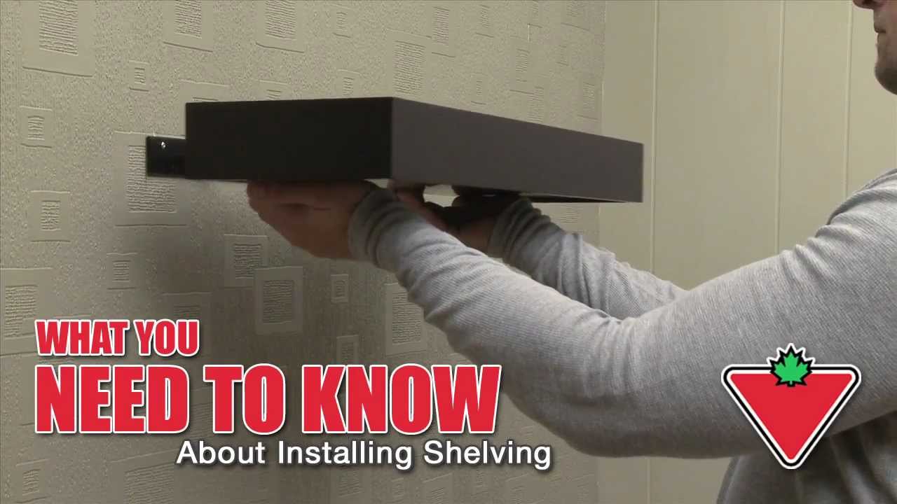How to Install Shelving - YouTube How to Install Shelving - YouTube