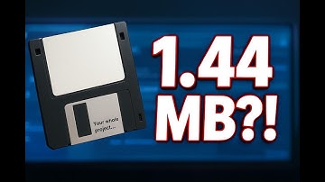 This Tiny Disk Only Held 1.44MB... So How Did It Even Work?
