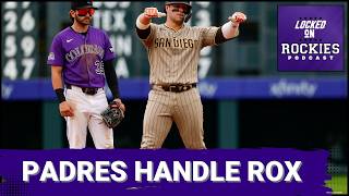 The San Diego Padres DOMINATE Colorado Rockies News