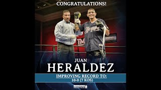 Juan Heraldez vs Adam Mate Fight Highlights 2.16.16