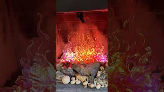 LED Fireplace Insert with Laser Cut Flames and WLED - DIY Tutorial Project #adafruit