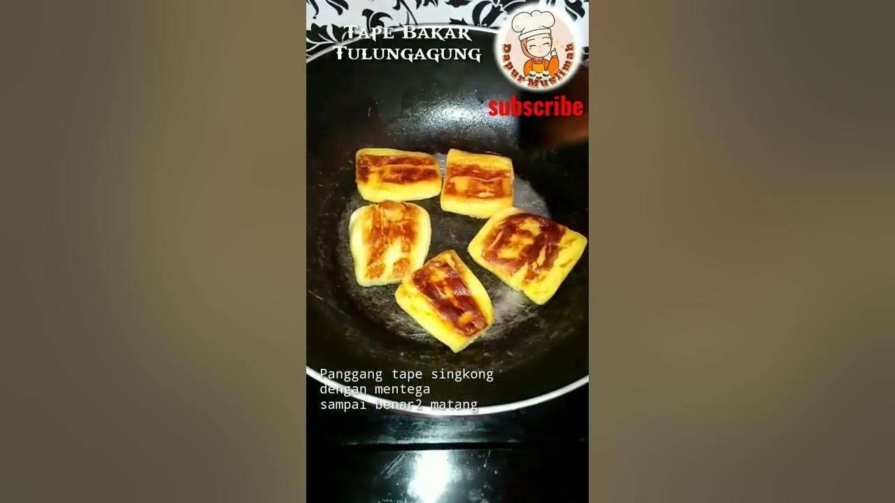 Tape bakar Tulungagung #resep #cemilan #kulinerindonesia