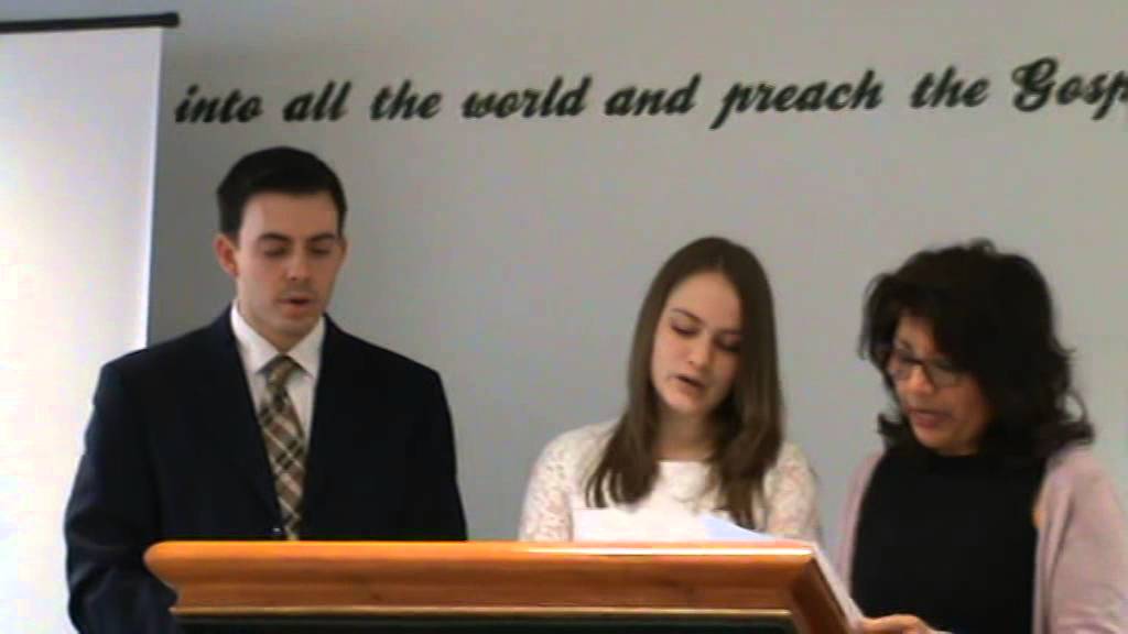 Church special trio singing I have decided to follow Jesus in Spanish YouTube