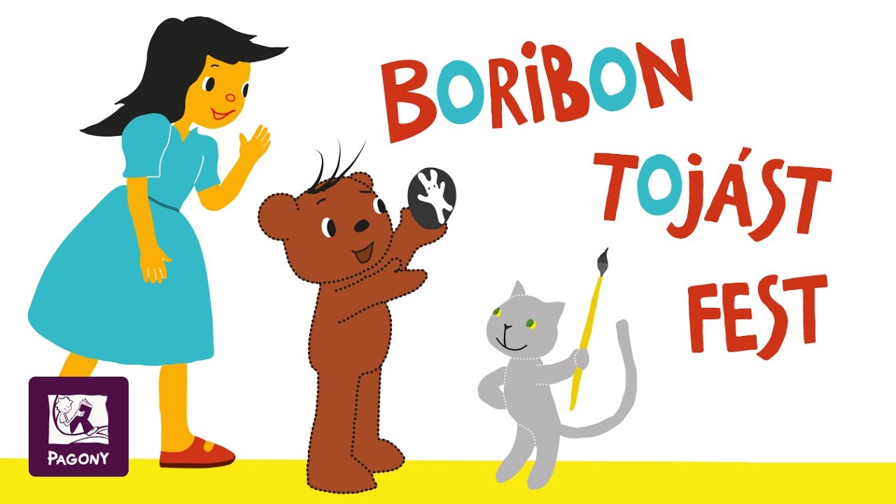 Marék Veronika: Boribon tojást fest