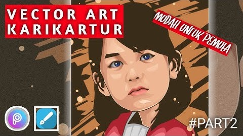 MUDAH!😮TUTORIAL VECTOR ART KARIKATUR UNTUK PEMULA DI INFINITE DESIGN (ANDROID) #PART2