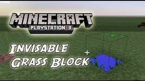 Six sided invisible glitch block [PS3 EDITTION ONLY]