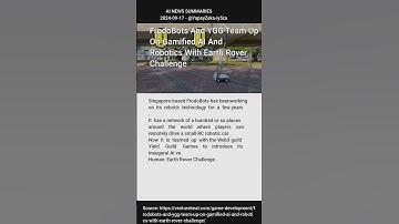 FrodoBots And YGG Team Up On Gamified AI And Robotics With Earth Rover Challenge