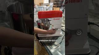 FEELART  Commercial Electric Stainless Steel Planetary Dough Mixer 300W 430x300x500mm 25Kg