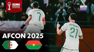 Algeria vs Burkina Faso | HIGHLIGHTS AFCON 2025 | 12/28/2025 | beIN SPORTS USA