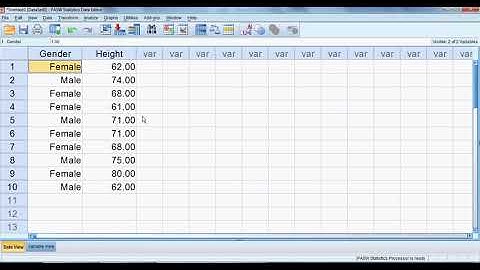 SPSS for Beginners 2  Frequency Counts and Descriptive Statistics1