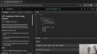 Implement Stack using Queue