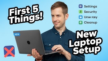 First Thing You Must Do With A New Laptop (Windows) | Essential Setup Guide