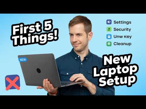 First Thing You Must Do With A New Laptop (Windows) | Essential Setup Guide