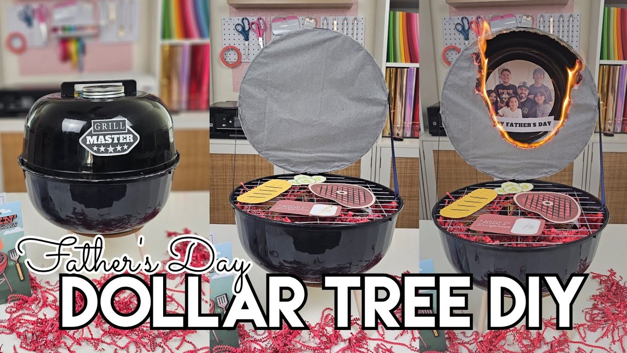 DIY Dollar Tree Grill Gift Basket for Dad
