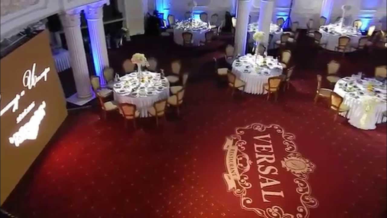 Свадебное видео в ресторане Версаль - YouTube