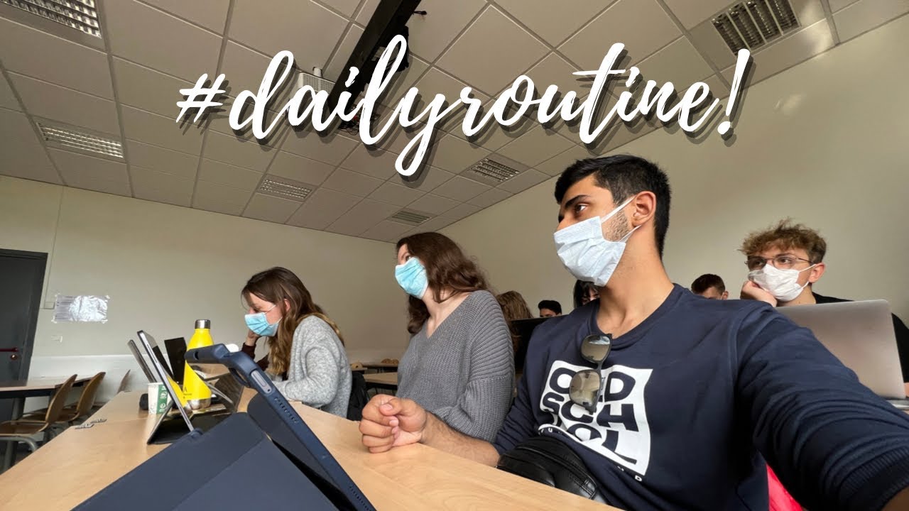 DAILY ROUTINE OF AN INDIAN STUDENT IN FRANCE🇫🇷