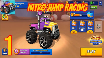 Nitro Jump Racing - Gameplay Walkthrough Part #1 ( Android )