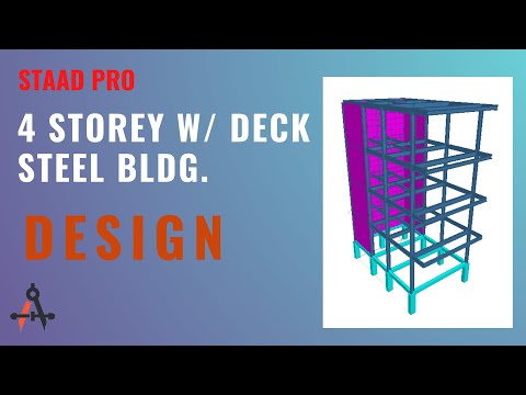 Video: 4-storey steel residential building with roof deck (Part 1)